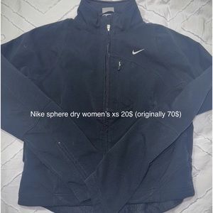 Nike sphere zip up jacket xs